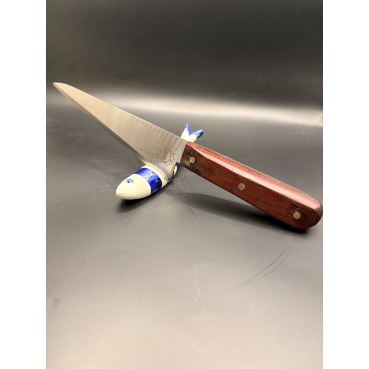 couteau inox Z40 CR13 bois cocobolo 27 cm