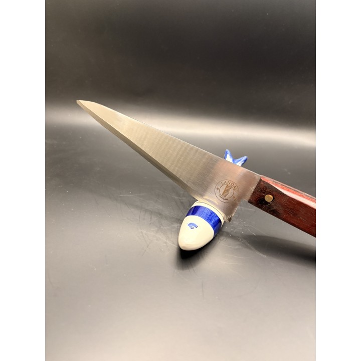 couteau inox Z40 CR13 bois cocobolo 27 cm