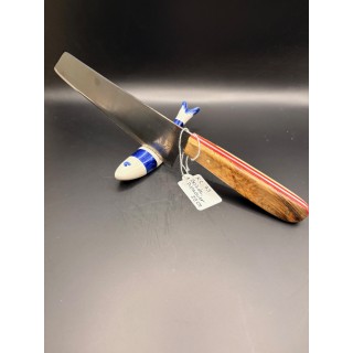 couteau acier XC75 bois de pistachier 29 cm