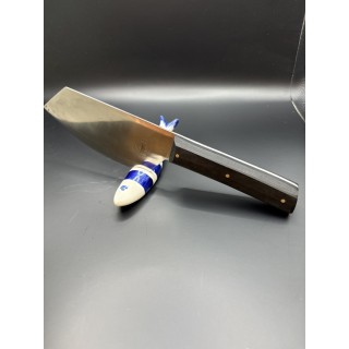 Couteau Inox Z40C13 25cm manche bois d'Ebene