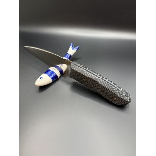 Couteau Outdoor Inox Z40C13 manche composite nid d'abeille 24cm