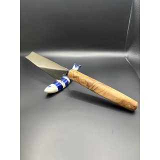 Couteau Inox Z40C13 30cm manche bois d'olivier