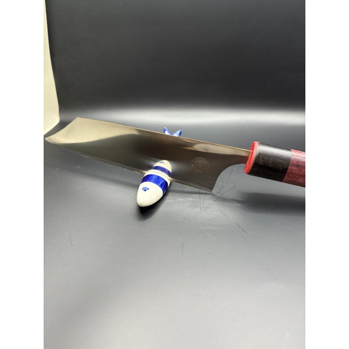 Grand couteau Inox Z40C13 36cm manche Ebene/Amarante